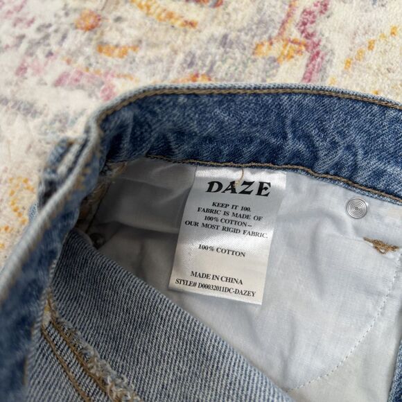 Daze Malibu Mini Denim Skirt - Picture 4 of 9